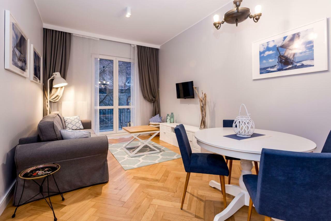 Saltwater Apartment Sopot Bagian luar foto