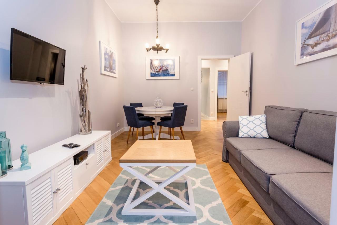 Saltwater Apartment Sopot Bagian luar foto